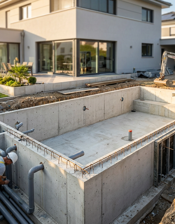 Pool bauen: Kosten, Genehmigung und Ablauf 2026 im Rhein-Neckar-Kreis
