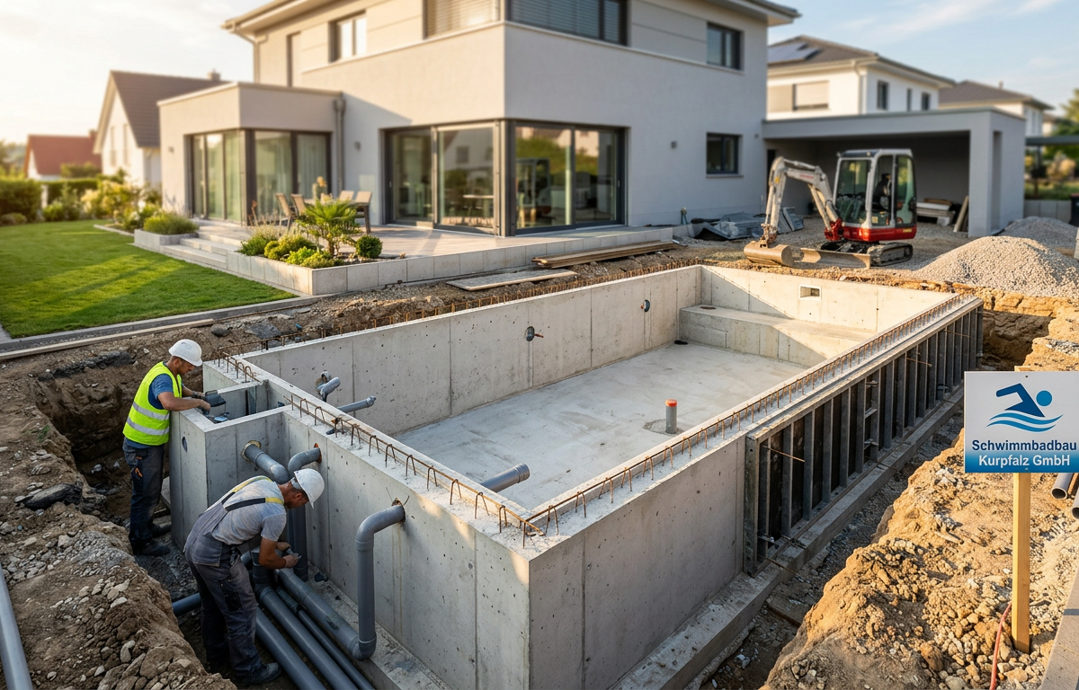 Pool bauen: Kosten, Genehmigung und Ablauf 2026 im Rhein-Neckar-Kreis