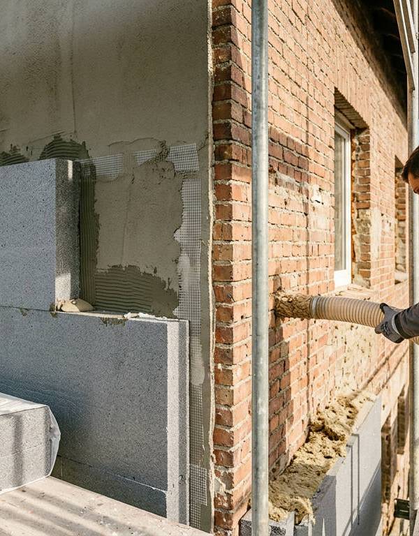 WDVS oder Einblasdämmung? Der Vergleich für Ihre Fassade