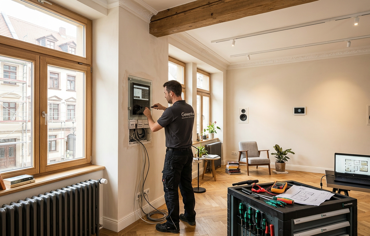 Smart Home im Altbau nachrüsten – Planung, Gewerke & Kosten