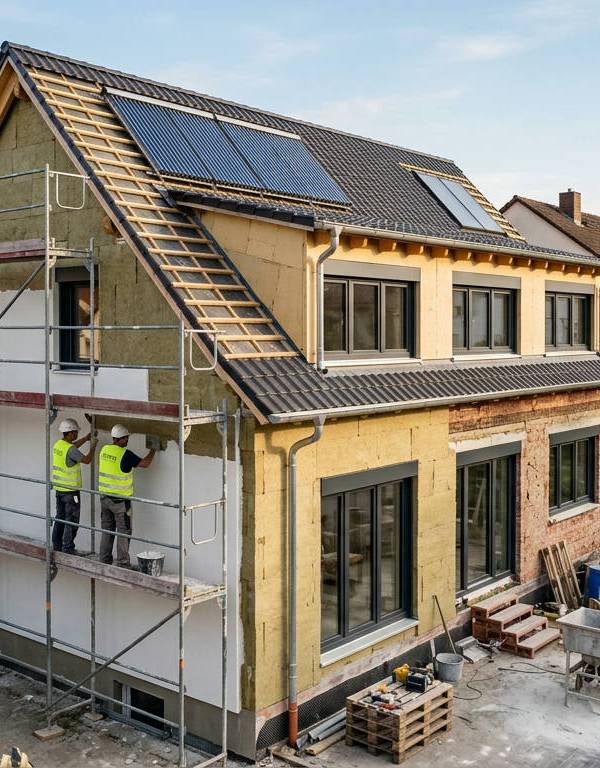 Sanierung zum KfW-55-Haus: Eine Case Study aus Speyer