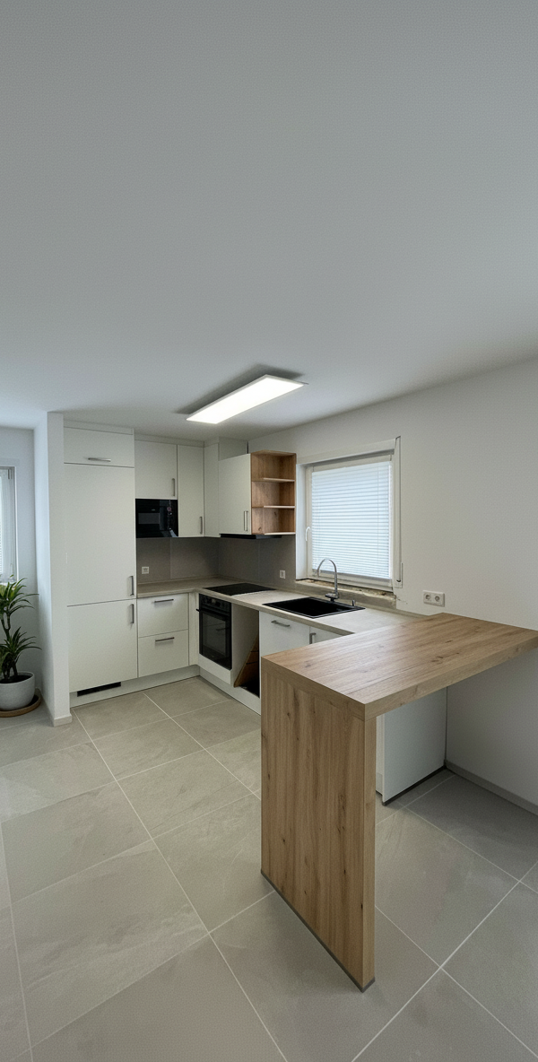 Sanierung und Neuaufteilung einer Wohnung