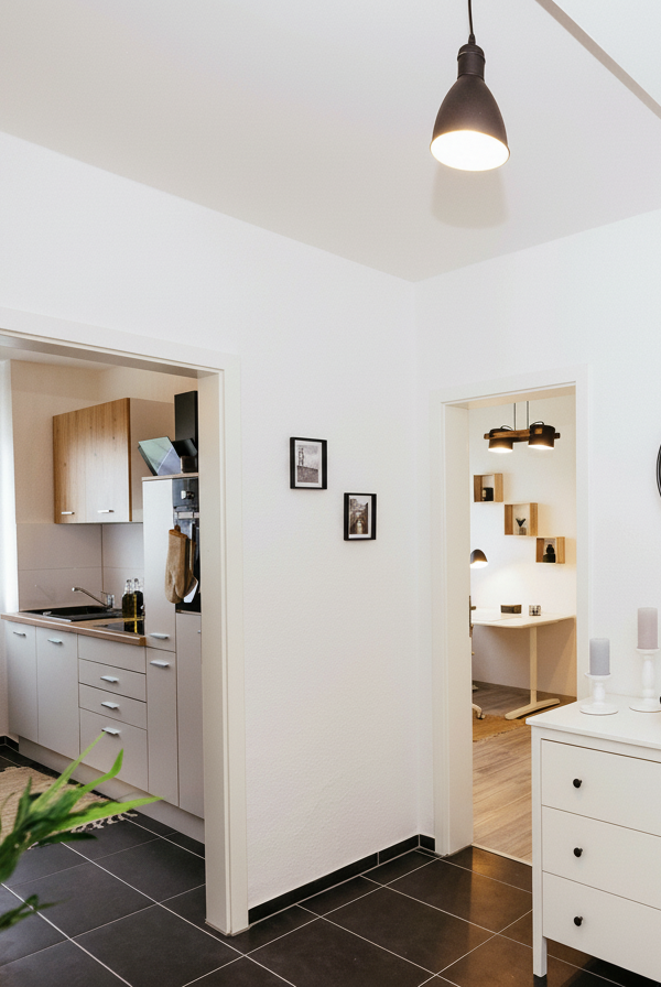 Einrichtung und Gestaltung einer Drei-Zimmer-Wohnung