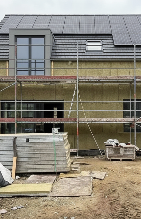 Energetische Sanierung eines Einfamilienhauses
