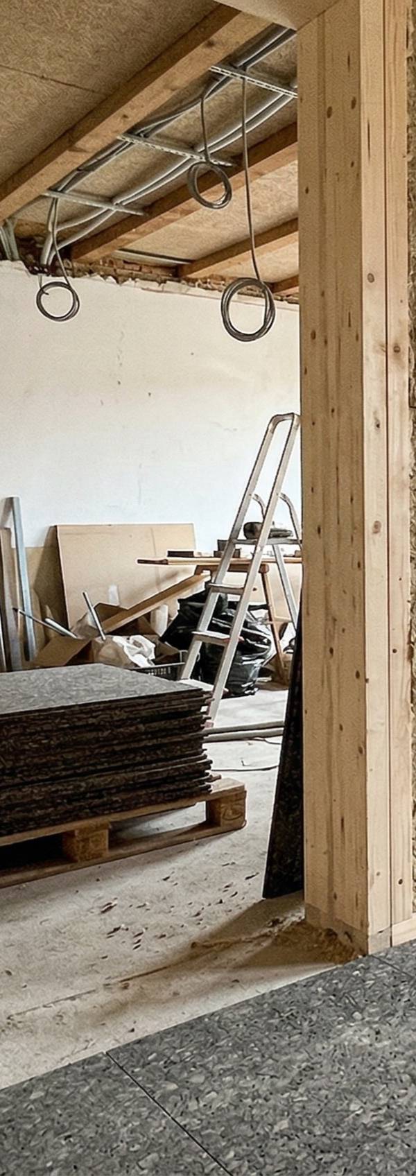 Vollständige Dämmung eines Einfamilienhauses