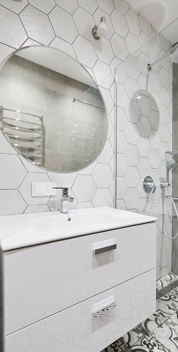 Badsanierung mit Gäste-WC in einer Wohnung