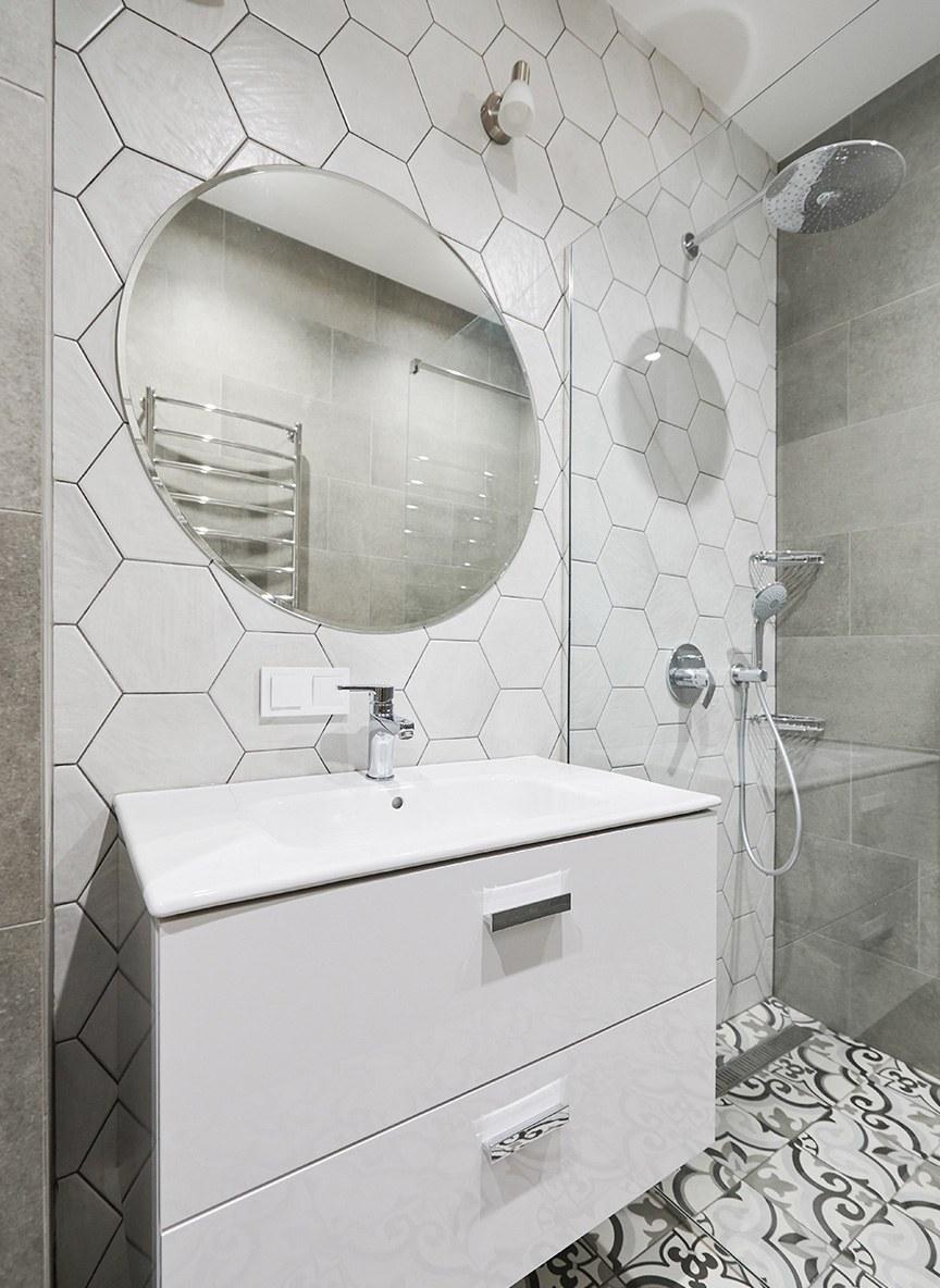Badsanierung mit Gäste-WC in einer Wohnung