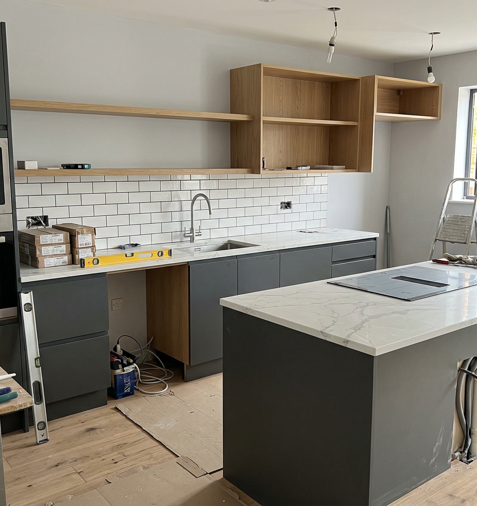 Planung und Einbau einer neuen Küche
