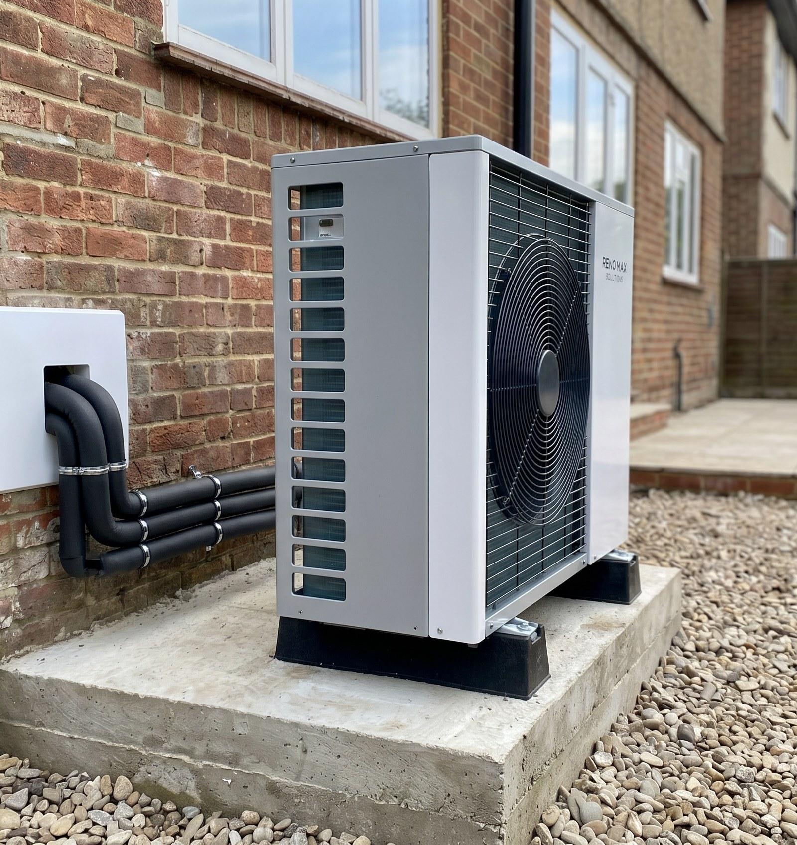 Einbau einer Wärmepumpe im Einfamilienhaus
