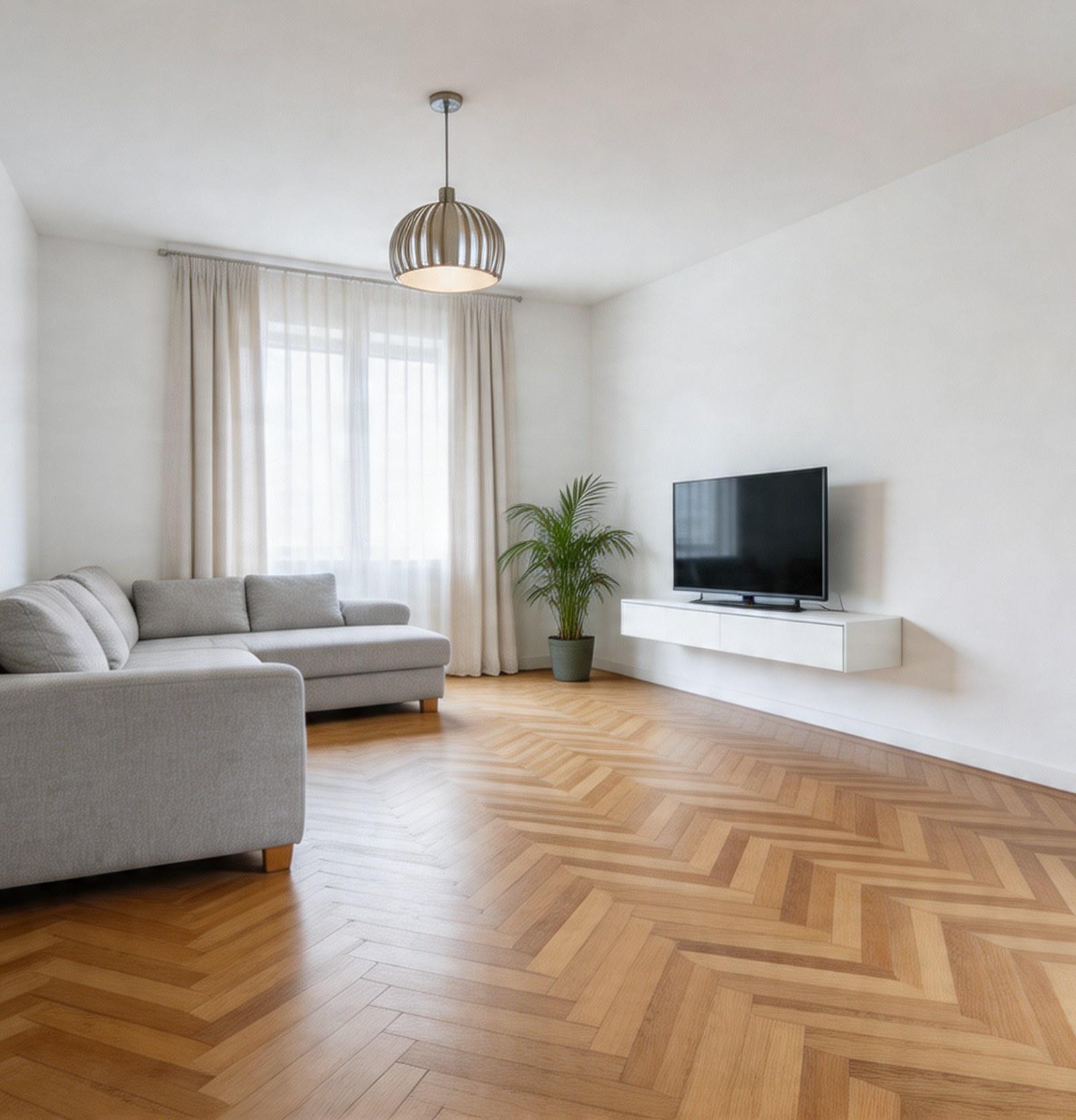 Renovierung des Wohnzimmers im Einfamilienhaus